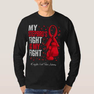 T-shirt Red Ribbon Stepbrother Défaillance cardiaque conge