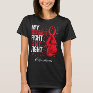 T-shirt Red Ribbon Stepbrother Sepsis Sensibilisation