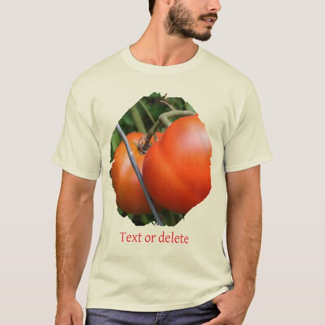 T-shirt Red Ripe Tomatoes Gardeners Nature (Devant)