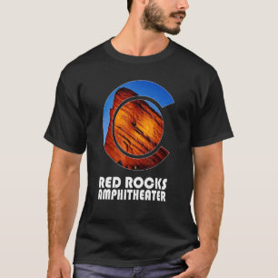 T-shirt Red Rocks Amphitheater Morrison Colorado Concerts