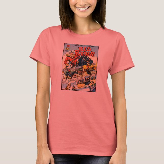 T-shirt Red Ryder Retro (Devant)