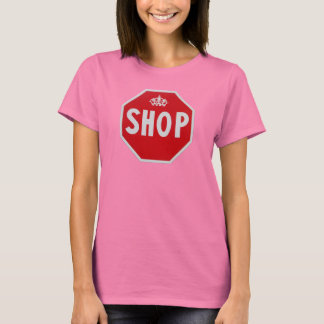 T-shirt Red Shop Queen