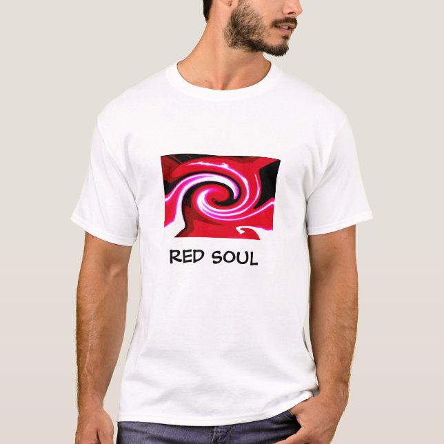 T-SHIRT RED SOUL (Devant)