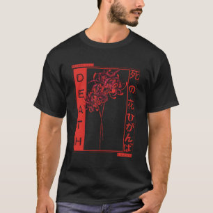 T-shirt Red Spider Lily Signifie mort Japon Anime Aestheti