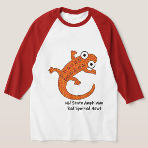T-shirt Red Spott Newt - New Hampshire State Amphibian