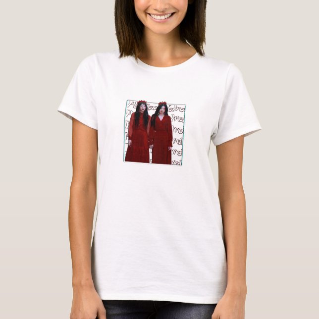 T-shirt Red Velvet Perfect Velvet Peek-A-Boo Kpop (Devant)