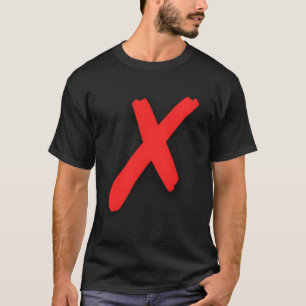 T-shirt Red X X'A Traversé Avec Big Red X