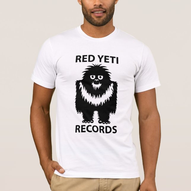 T-shirt Red Yeti Records T (Devant)