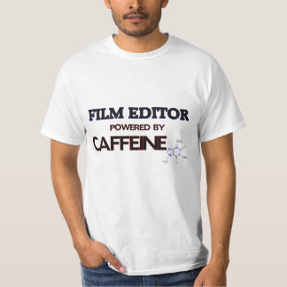 T-shirt Rédacteur de film actionné par la caféine