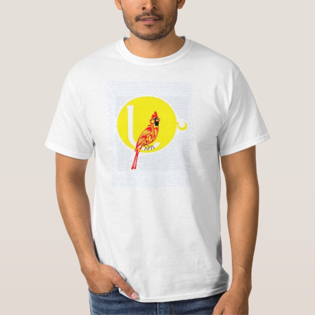 T-shirt Redbird cherokee - la fille du Sun (Devant)