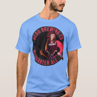 T-shirt Redd Brewing Co No Quarter Ale