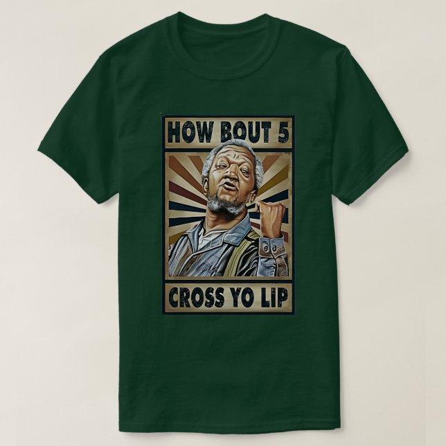 T-shirt Redd Foxx nouveau (Design devant)