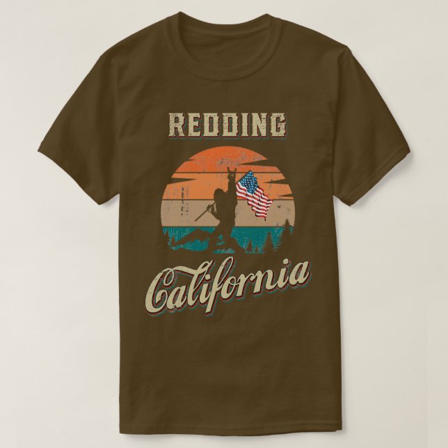 T-shirt Redding Californie (Design devant)