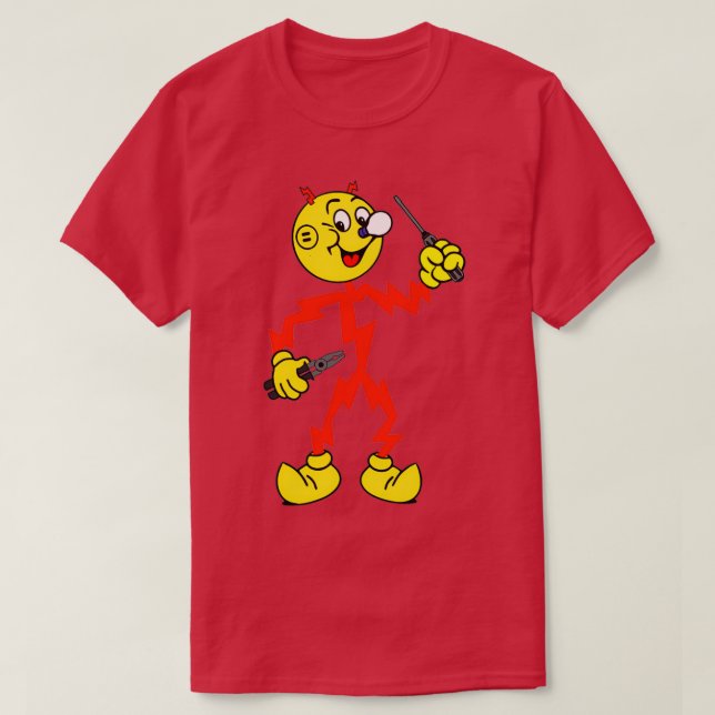 T-shirt Reddy Kilowatt  (3)  (Design devant)