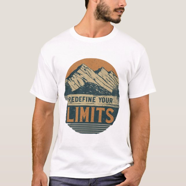 T-shirt Redéfinir vos limites (Devant)
