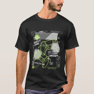 T-shirt Redémarrer le jeu