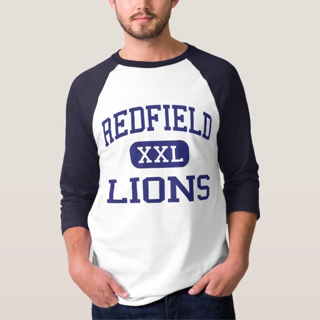 T-shirt Redfield - lions - junior - Redfield Arkansas (Devant)