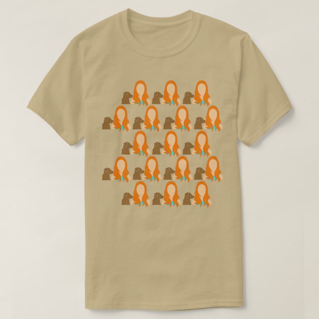 T-shirt Redhead 2 2 (Design devant)