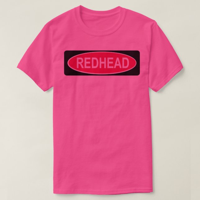 T-shirt Redhead 4 2 (Design devant)