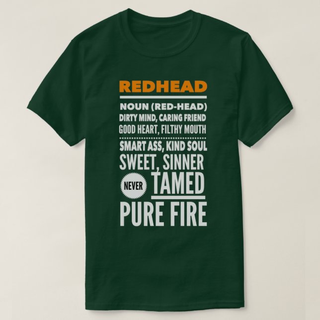 T-SHIRT REDHEAD 73 (Design devant)