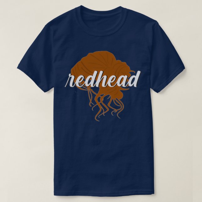 T-shirt Redhead Messy Bun (Design devant)