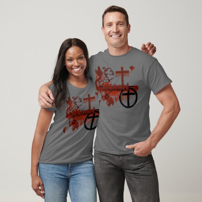 T-shirt Rédimé - avec des ailes (Unisexe)