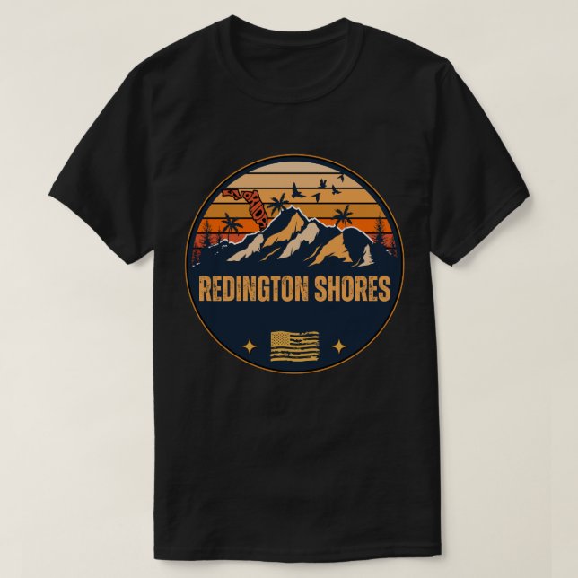T-shirt Redington Shores, Floride  (Design devant)