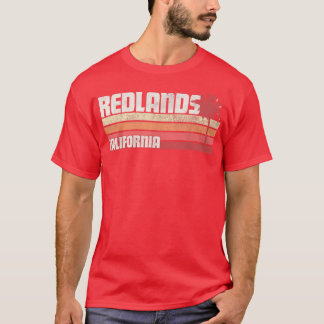T-shirt Redlands California CA Vintage les années 70 des a