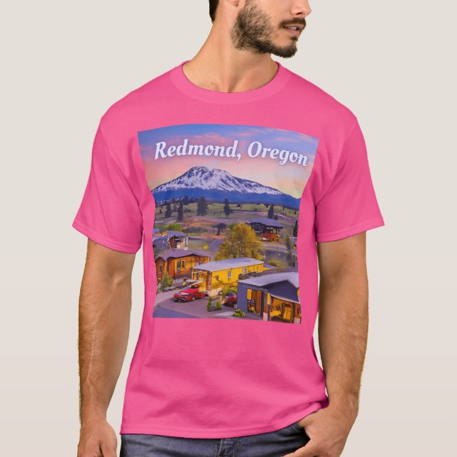 T-shirt Redmond Oregon Active (Devant)