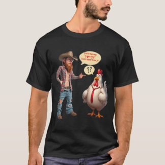T-shirt Redneck S'Interroge Sur "Cette Nouvelle Cravate He