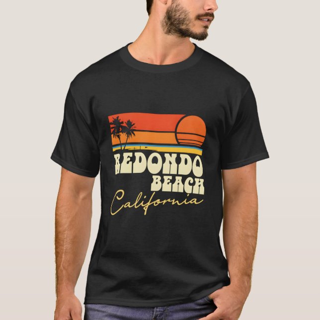 T-shirt Redondo Beach Californie (Devant)