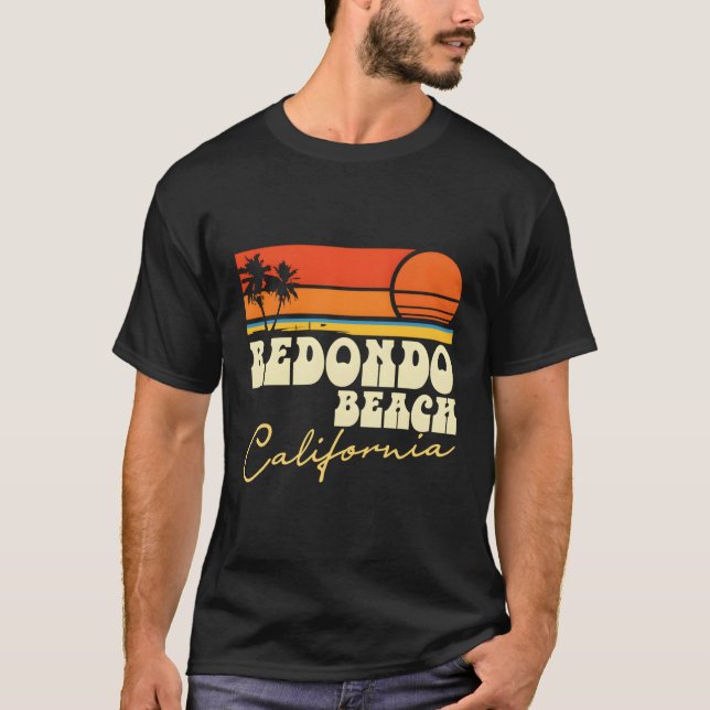 T-shirt Redondo Beach Californie (Devant)