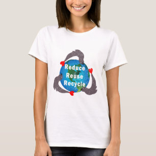 T-shirt Réduire la réutilisation du recyclage