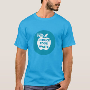 T-shirt Réduire le recyclage des déchets alimentaires écol