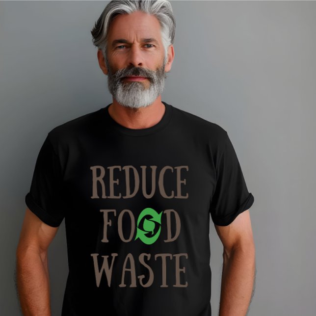 T-shirt Réduire le recyclage des déchets alimentaires écol (Créateur téléchargé)