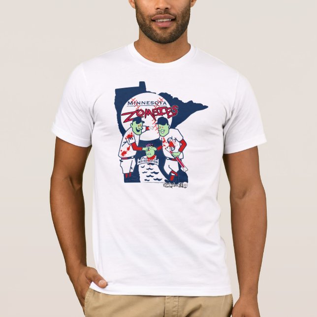 T-shirt Réduit Zombies MN (Devant)