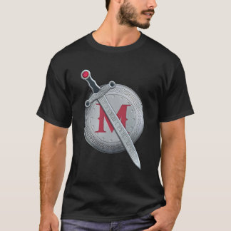 T-shirt Redwall Sword Shield de Martin Le guerrier Je suis