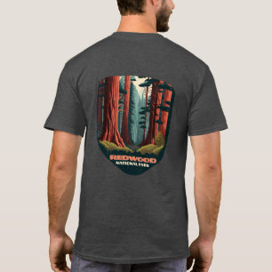 T-shirt Redwood National Park Californie Trees