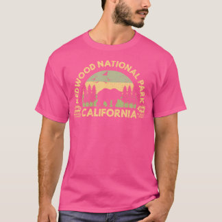 T-shirt Redwood National Park Californie Vintage Californi