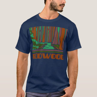 T-shirt Redwood US National Park Cadeau Redwood National P