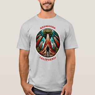 T-shirt Redwoods Californie