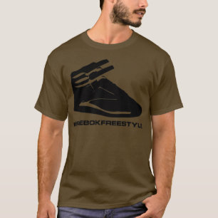 T-shirt Reebok Basket libre en noir reebokfreestyle