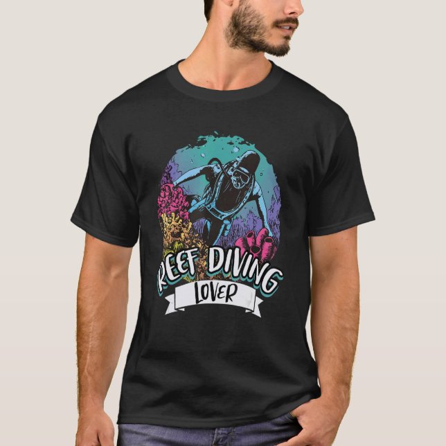 T-shirt Reef Diving Lover Coral Reefs (Devant)