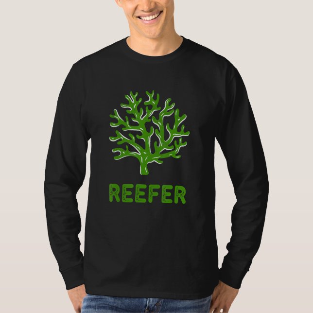 T-shirt Reefer Coral Reef Frag (Devant)