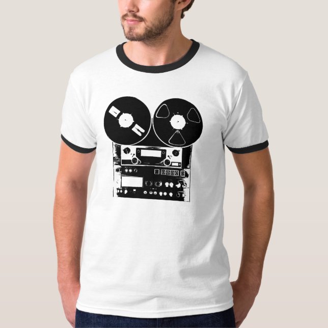 T-shirt reel2reelblk (Devant)