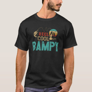 T-shirt Reel Cool Bampy vintage drague de pêche cadeaux de