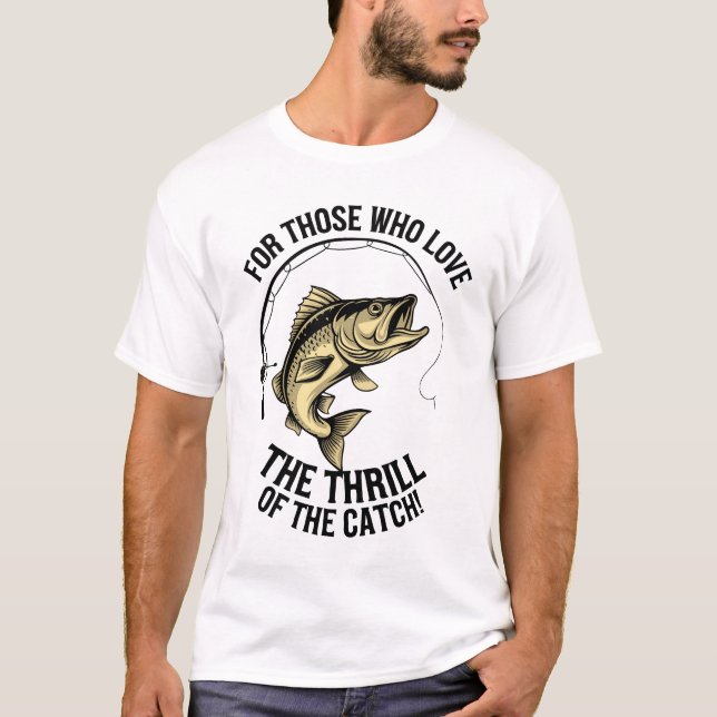 T-shirt Reel Cool Fisherman - Drôle Design de pêche (Devant)