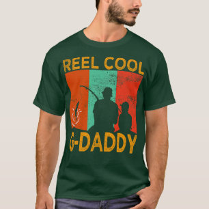 T-shirt Reel Cool Gdaddy Pêche papa Vintage Grandpa Fat