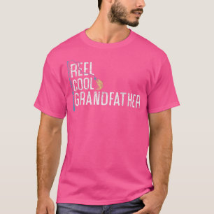 T-shirt Reel Cool Grand-père vintage drôle de canne de pêc
