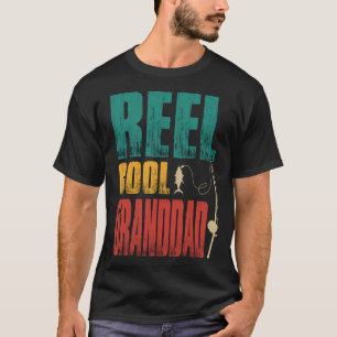 T-shirt Reel Cool GRANDDAD Pêche Vintage